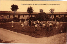 CPA Preventorium De WORMHOUDT - Les Jardins A L'entrée (204392) - Wormhout