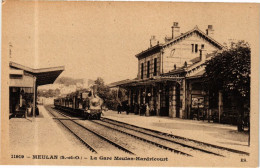 CPA MEULAN - La Gare Meukan-HARDRICOURT (165830) - Hardricourt