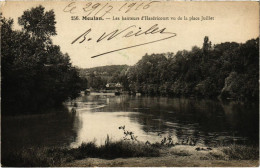 CPA MEULAN - Les Hauteurs D'HARDRICOURT Vu De La Place Juillet (102615) - Hardricourt