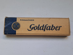 SCATOLA MATITE JOHANN FABER GOLDFABER 4083 COP. GRUN 1945 VINTAGE PENCIL BOX - Altri & Non Classificati