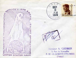 N°5682, BATEAU SOUTHWIND, ARCTIQUE, ARCTIC SEALIFT OPERATIONS, OURS POLAIRE, USA, 1970 - Polar Ships & Icebreakers