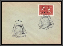 11185 N°1842 Hanball Cachet 10-18/10/1959 Lettre Cover Russie Russia - Briefe U. Dokumente