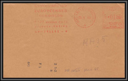 11860 Communautées Europeenes 1960 EMA Fragment Lettre Cover Belgique - 1960-1979