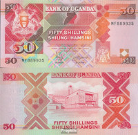 Uganda Pick-Nr: 30c (1996) Bankfrisch 1996 50 Shillings - Uganda
