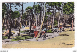 40 BISCARROSSE N°14 Le Camping à ISPE Renault Frégate Prairie Tube Citroën Enfants Ballon VOIR DOS - Biscarrosse