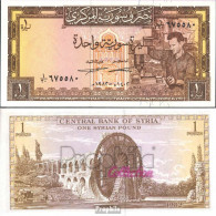 Syrien Pick-Nr: 93e Bankfrisch 1982 1 Pound - Syrie