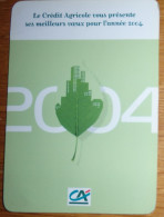 Petit Calendrier De Poche 2004 Banque Crédit Agricole - Formato Piccolo : 2001-...