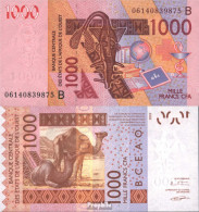 Benin Pick-Nr: 215B D Bankfrisch 2003 1.000 Francs - Bénin