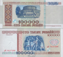 Weißrussland Pick-Nr: 15b Bankfrisch 1996 100.000 Rublei - Belarus