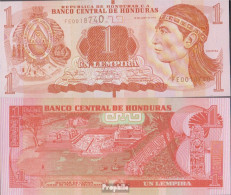 Honduras Pick-Nr: 96 (2014) Bankfrisch 2014 1 Lempira - Honduras
