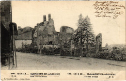 CPA Militaire Clermont-en-Argonne - Rue Des Islettes (91839) - Clermont En Argonne