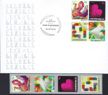 Timbres > Europe > Luxembourg> Luxemburg > FDC 2013 + Blocs à 4 Timbres - FDC