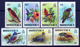 Dominica 1976 Y.T.478/84 **/MNH VF - Dominica (...-1978)