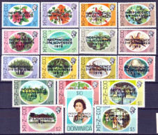 Dominica 1978 Y.T.568/85 **/MNH VF - Dominica (...-1978)