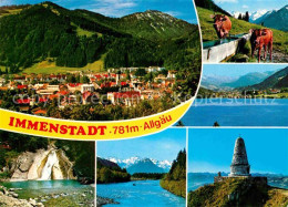 Immenstadt Allgaeu Denkmal Kuh - Immenstadt
