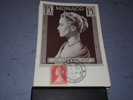 Monaco - Carte Postale Premier Jour 11/05/1957 - Maximumkarten (MC)