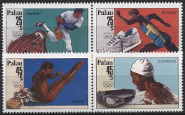 Palau 1988 Olympische Sommerspiele 245/48 ZD Postfrisch (R21570) - Palau