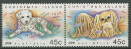 Weihnachts-Insel 1994 Chin. Neujahr Jahr Des Hundes 392/93 ZD Postfrisch - Christmas Island