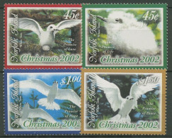Norfolk-Insel 2002 Weihnachten: Feenseeschwalbe 811/14 Postfrisch - Ile Norfolk