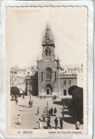 CPSM :  14 X 9  -  MELILLA  -  Iglesia  Del  Sagrado  Corazon - Melilla