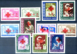 Croce Rossa. Soprastampati 1959. - Haïti
