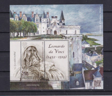KYRGYSTAN-2019-LEONARDO DA VINCHI BLOCK-MNH. - Kirghizistan