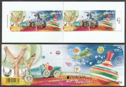 Greece 2015 Europa Cept Booklet 2 Sets With Two-Side Perforation CTO First Day Cancel - Markenheftchen