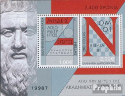 Griechenland Block64 (kompl.Ausg.) Postfrisch 2013 Gründung Der Platonischen Akademie - Unused Stamps
