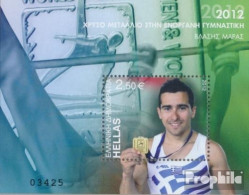 Griechenland Block62 (kompl.Ausg.) Postfrisch 2012 Griech. Goldmedaillengewinner - Unused Stamps