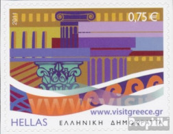 Griechenland 2624 (kompl.Ausg.) Postfrisch 2011 Tourismus - Unused Stamps