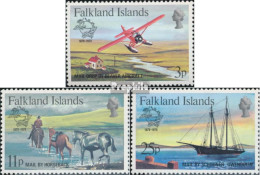 Falklandinseln 292-294 (kompl.Ausg.) Postfrisch 1979 Weltpostverein - Falkland