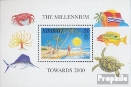 Kiribati - Gilbert-Inseln Block35 (kompl.Ausg.) Postfrisch 1998 Jahrtausendwende - Kiribati (1979-...)