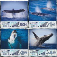 Niue 1262-1265 (kompl.Ausg.) Postfrisch 2016 Buckelwal - Niue