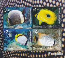 Niue Block186 (kompl.Ausg.) Postfrisch 2017 Falterfische - Niue