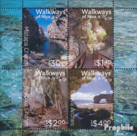 Niue Block185 (kompl.Ausg.) Postfrisch 2017 Wanderwege - Niue