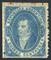 ARGENTINA: GJ.24, 15c. Worn Impression, Mint, Excellent Quality! - Nuovi
