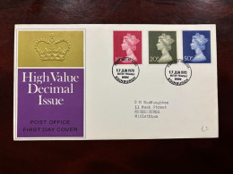 United Kingdom 1970 - Elizabeth II FDC Stamps Edinburgh Philatelic Bureau - 1952-1971 Pre-Decimal Issues