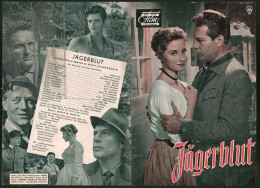 Filmprogramm DNF, Jägerblut, Edith Mill, Elisabeth Terval, Helmuth Schneider, Regie: Hans H. König - Magazines