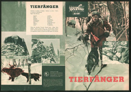 Filmprogramm PFP Nr. 16 /60, Tierfänger, I. Sawkin, R. Muratow, Regie: Gleb Nifontow - Magazines