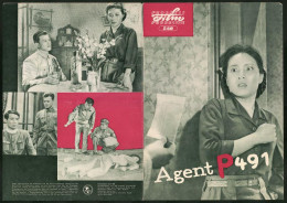 Filmprogramm PFP Nr. 5 /60, Agent P 491, Bu Gö, Li Jan-lin, Regie: Ju Jön-fu - Magazines