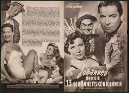 Filmprogramm IFB Nr. 1215, Johannes Und Die 13 Schönheitsköniginnen, Sonja Ziemann, Hans Richter, Regie: A. Stöger - Magazines