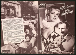 Filmprogramm DNF, Friederika Von Barring, Nadja Tiller, Carl Raddatz, Regie: Rolf Thiele - Magazines