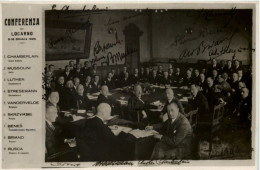 Conferenza Di Locarno 1925 - Locarno