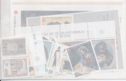 1998 Smom, Annata Completa, Francobolli Nuovi, 25 Valori + 3 Foglietti - MNH** - Malte (Ordre De)