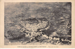 FORCALQUIER Et NOTRE DAME DE PROVENCE - Vue Prise En Avion - Très Bon état - Forcalquier