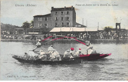 GIVORS - Passe De Joutes Sur Le Bassin Du Canal - Très Bon état - Givors