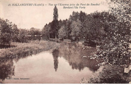 BALLANCOURT - Vue Sur L'Essonne Prise Du Pont Du Bouchet - état - Ballancourt Sur Essonne