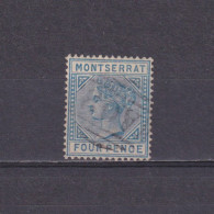 MONTSERRAT 1884, SG# 11, CV £250, Wmk Crown CA, Used - Montserrat