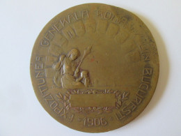 Medaille:Exposition Generale Roumaine-Bucarest 1906/Romanian General Exhibition Bucharest Medal 1906,diam:55 Mm - Other & Unclassified