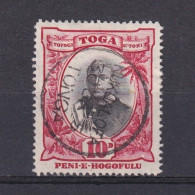 TONGA 1897, SG# 49, CV £45, Wmk Turtles, King George II, Used - Tonga (...-1970)